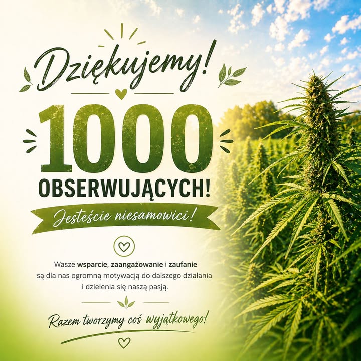 1000 osób z nami -  dziękujemy! 💚