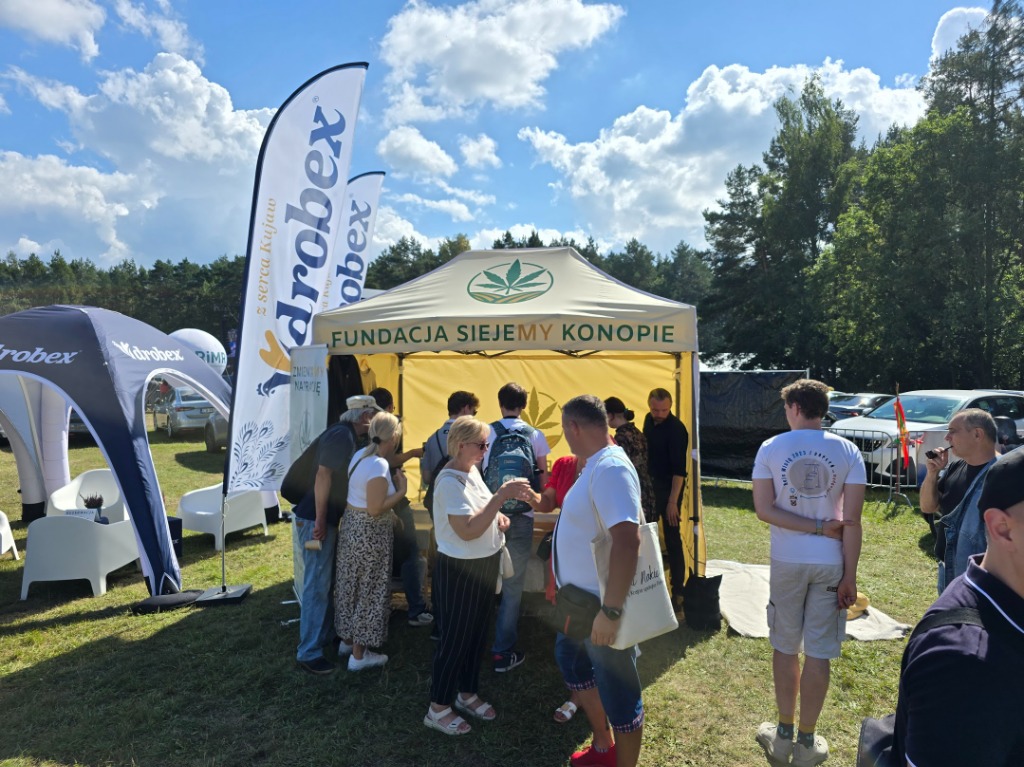 Stoisko Fundacji na Dożynkach Kujawsko-Pomorskich